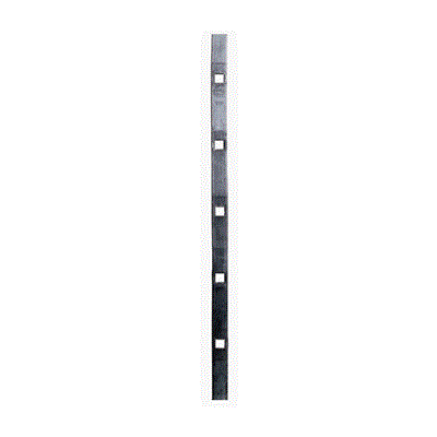barre poinçonnée carré de 14 H 2 mètres