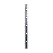 barre poinçonnée carré de 14 H 2 mètres